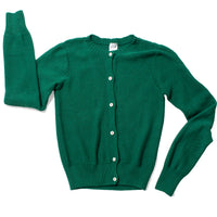 Baserange Tier Cardigan in Calla Green