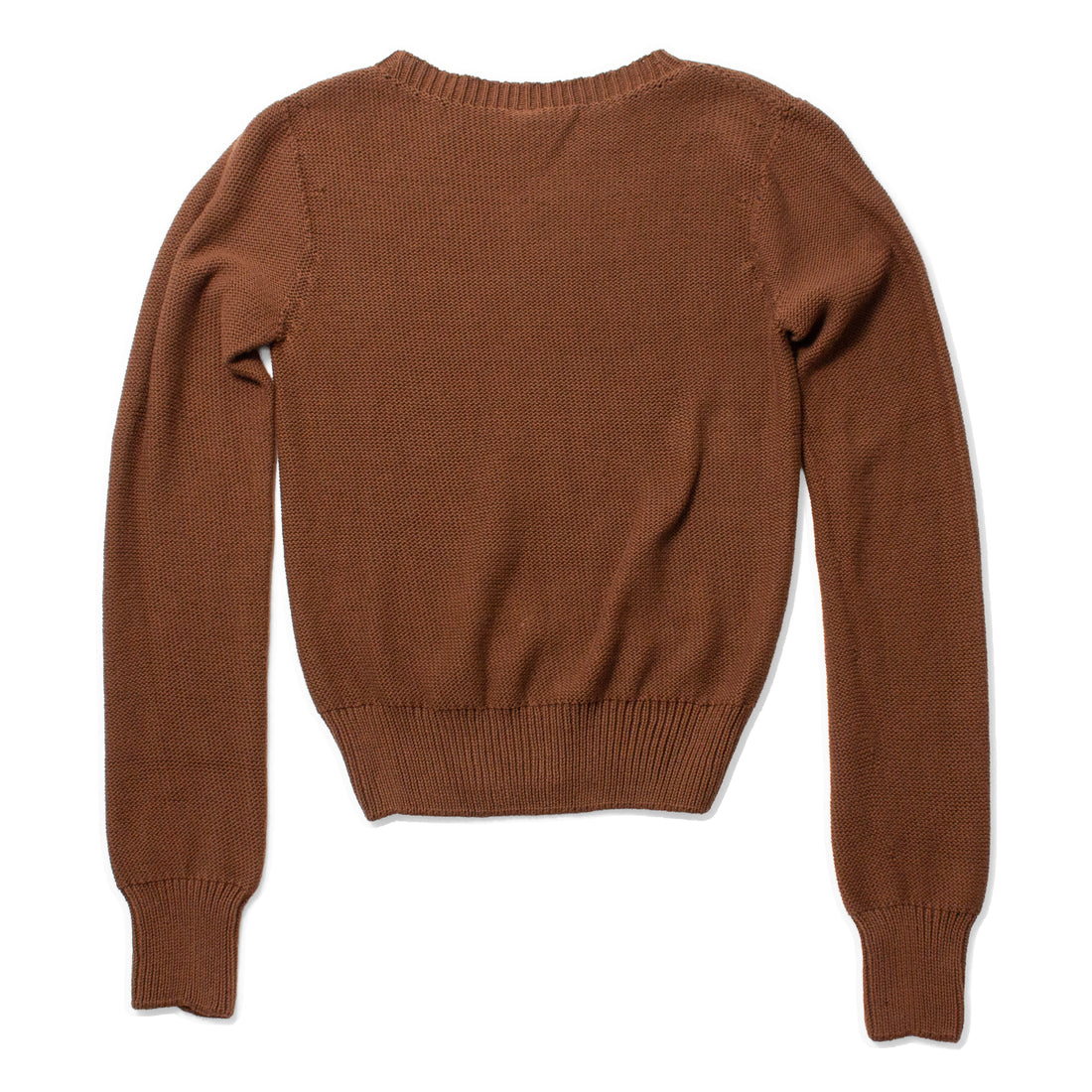 Baserange Tier Sweater in Nocciola Brown