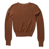 Baserange Tier Sweater in Nocciola Brown