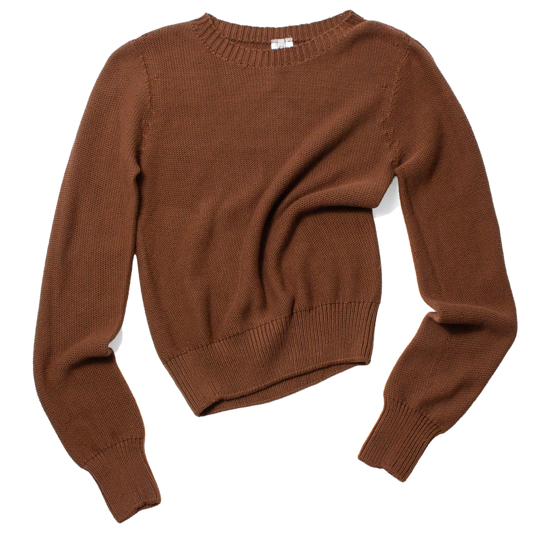 Baserange Tier Sweater in Nocciola Brown