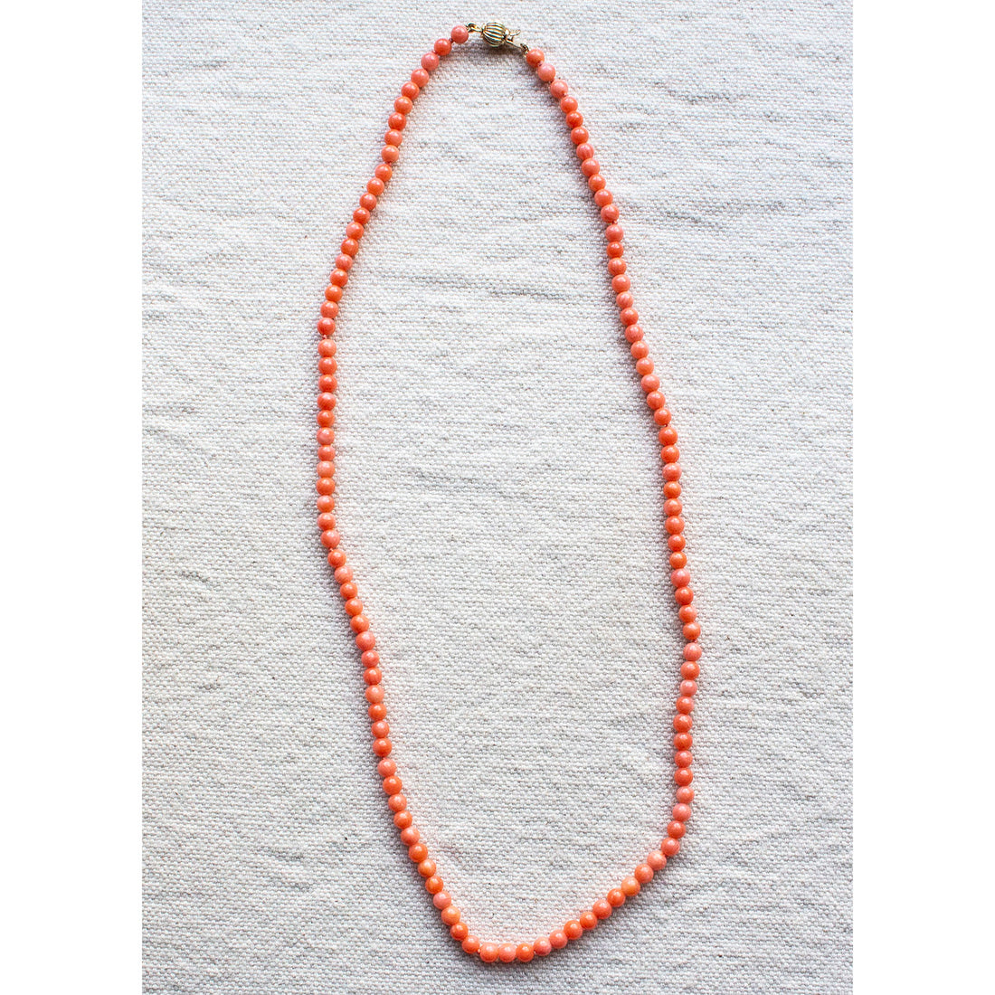 Beatrice Valenzuela Sunset Coral Necklace