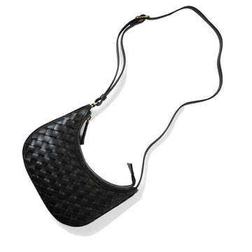 Bembien Mini Sling in Carré Weave Black