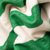 Bembien Plage Towel in Green Stripe