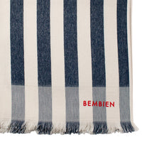 Bembien Plage Towel in Navy Stripe