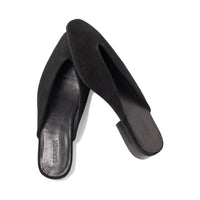 Bembien Faye Mule in Black Suede