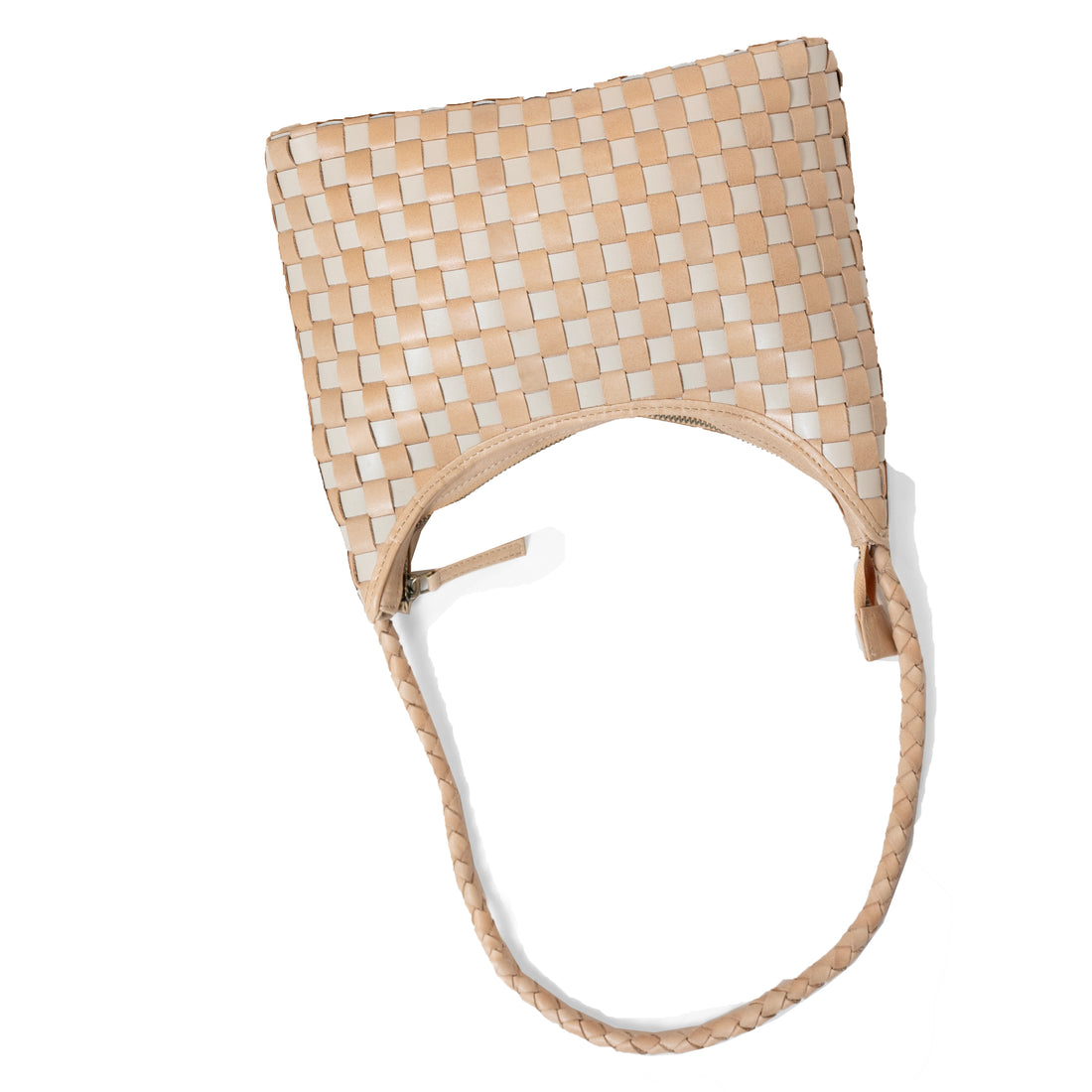 Bembien Small Marni Bag in Crem + Caramel Check