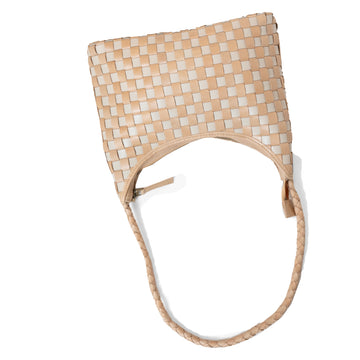 Bembien Small Marni Bag in Crem + Caramel Check