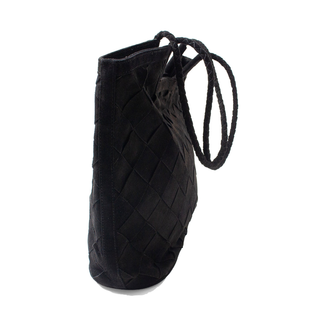 Bembien Camilla Large Bag in Black Suede