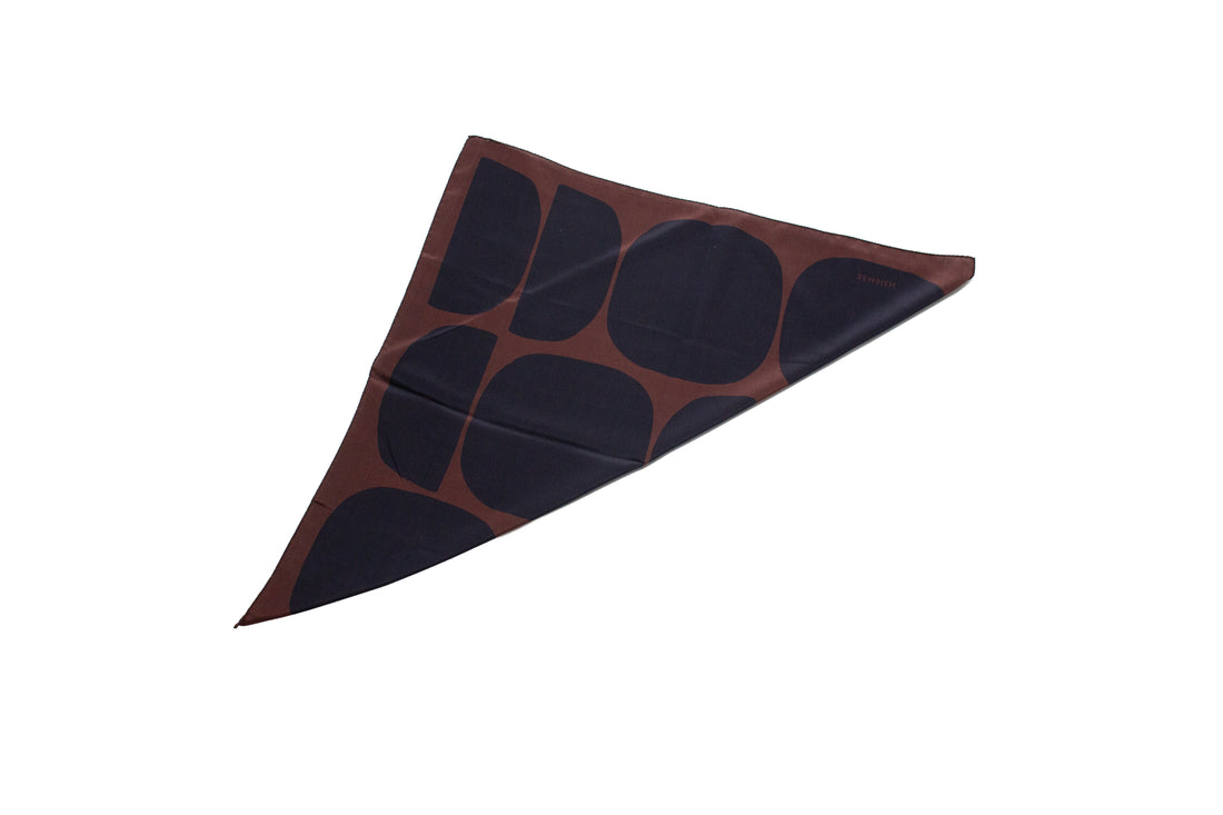 Bembien Large Forma Scarf in Noir