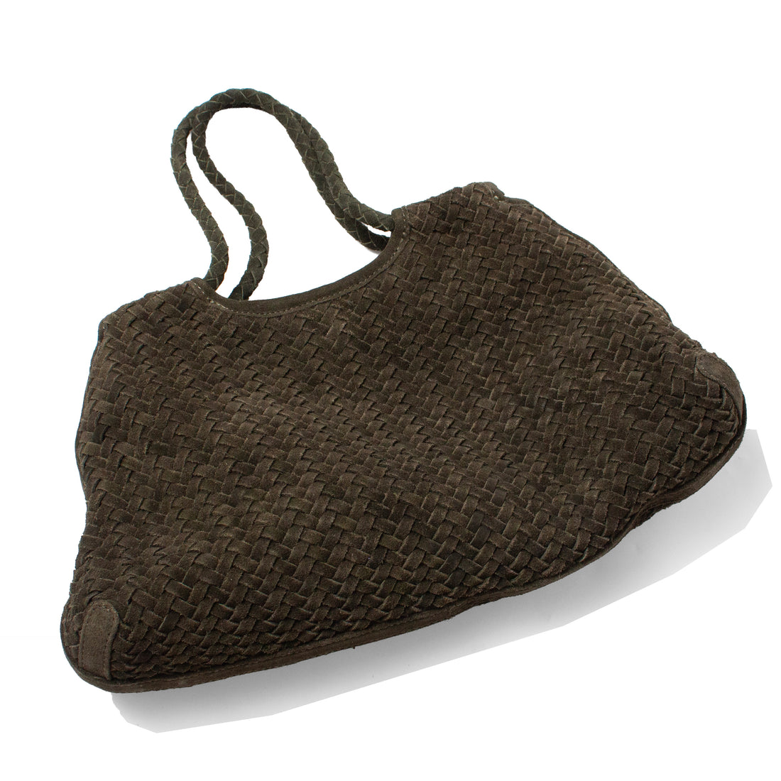 Bembien Gabine Bag in Olive Suede