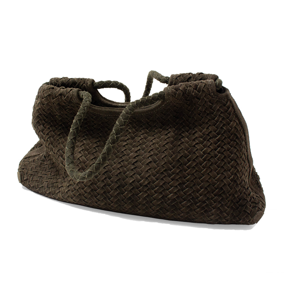 Bembien Gabine Bag in Olive Suede