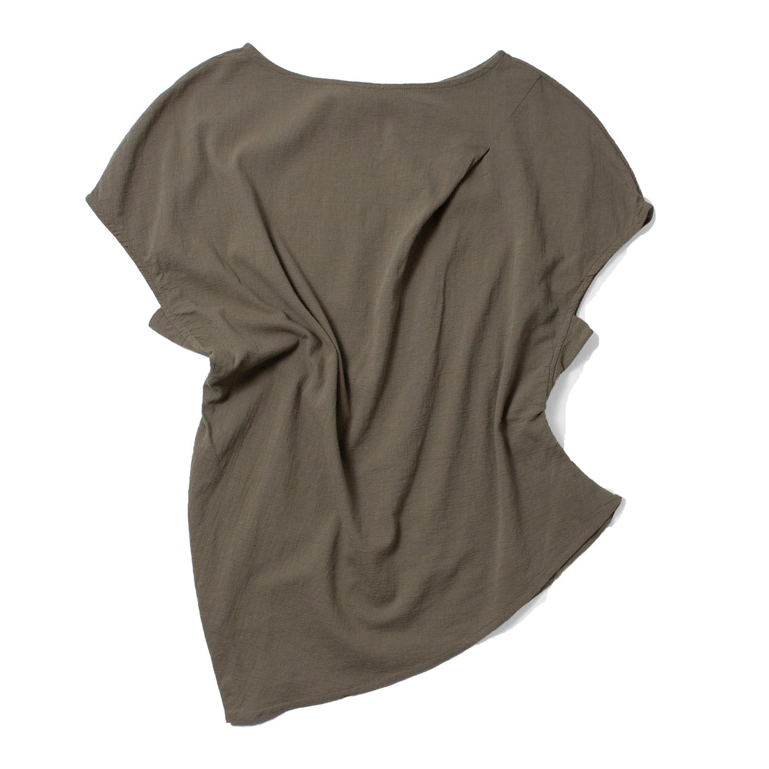 Black Crane Asymmetric Top in Cement
