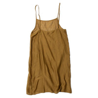 Black Crane Cami Dress in Dark Olive