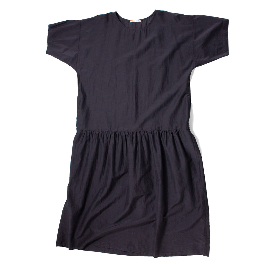 Black Crane Easy Dress in Faded Black – JUDITH