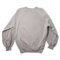 Black Crane Raglan Sweatshirt in Stone