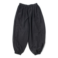 Black Crane Lantern Pants in Black