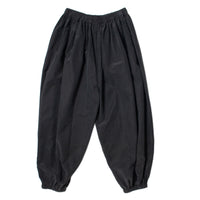 Black Crane Lantern Pants in Black