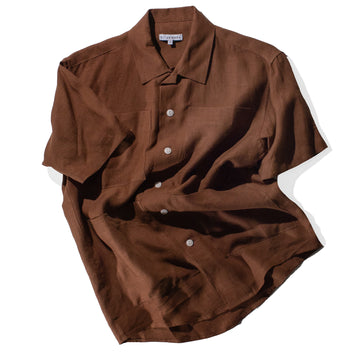 Blluemade Noguchi Shirt in Leather