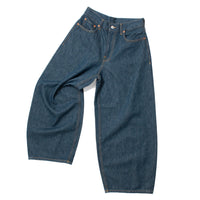 6397 Cropped Roomy Jean in 70's Rinsed Raw