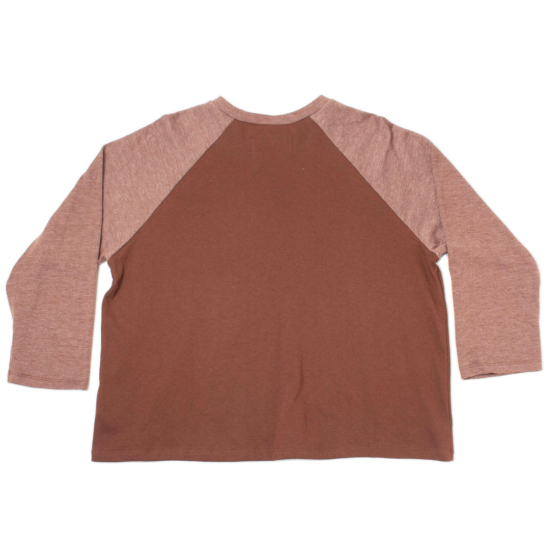 Carleen Boxy Raglan in Brown/Brown