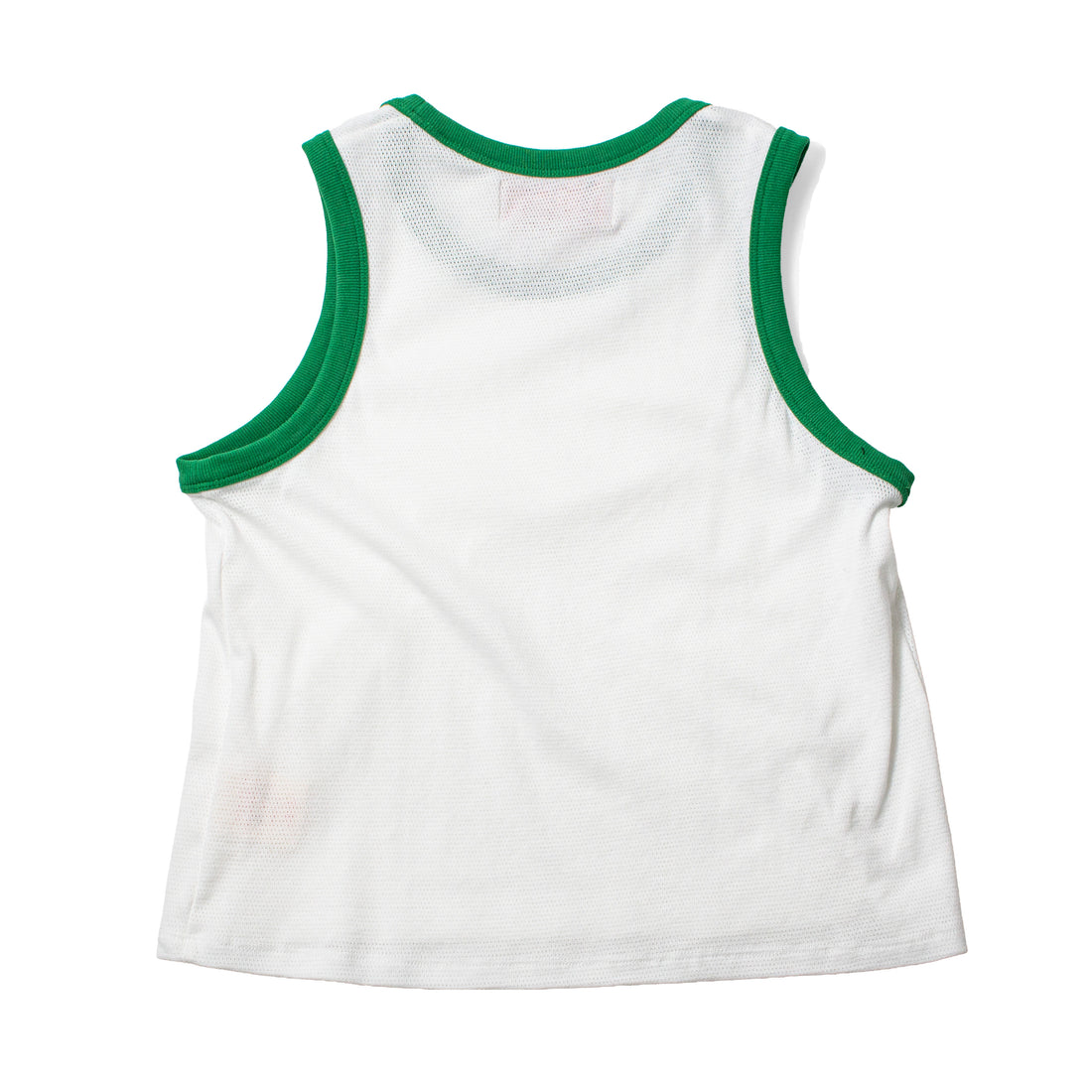 Carleen Chloe Tank in White/Green