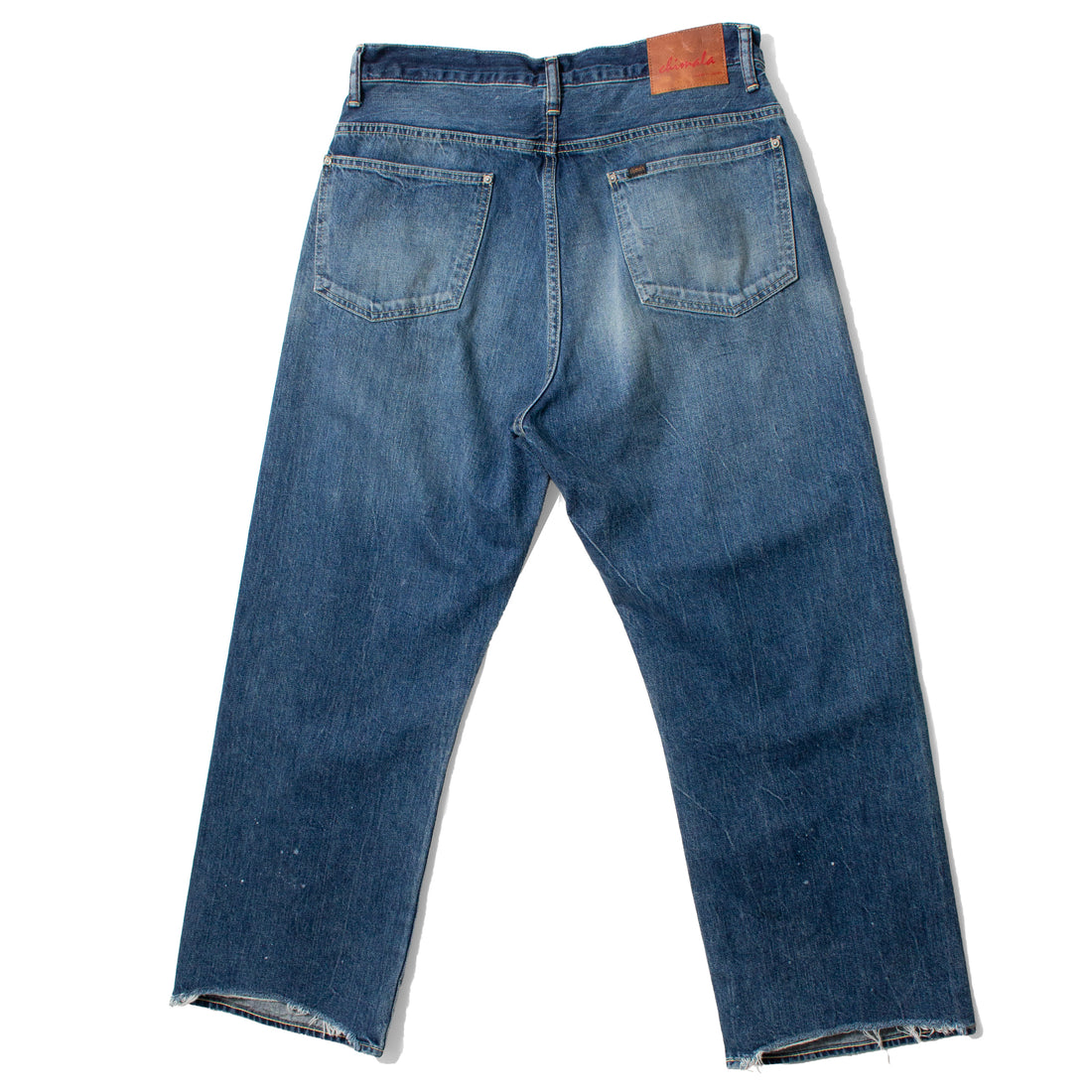 Chimala 13.5oz Selvedge Denim Baggy Cut in Medium Vintage