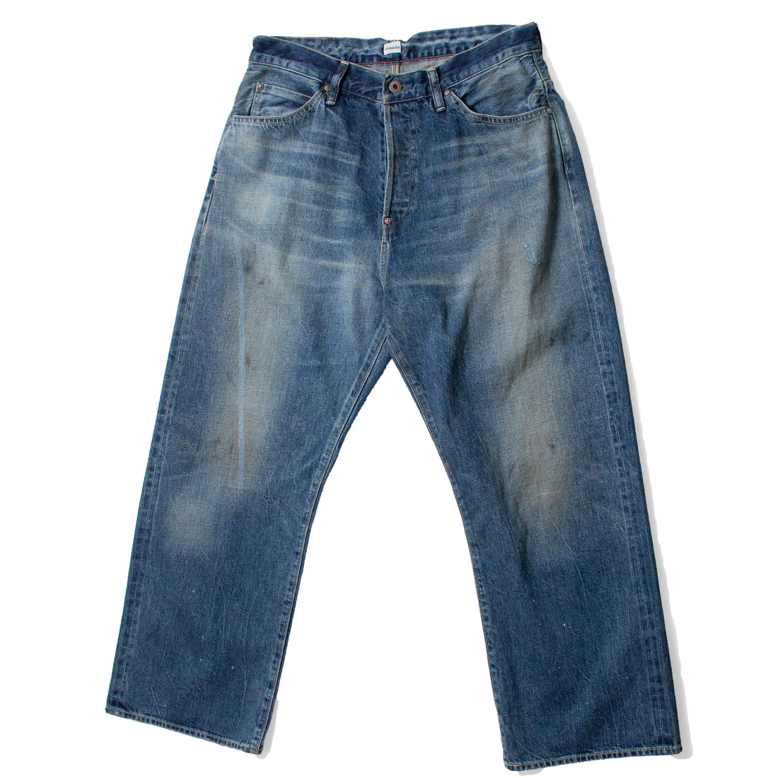 Chimala 13.5oz Selvedge Denim Baggy Cut in Medium Vintage