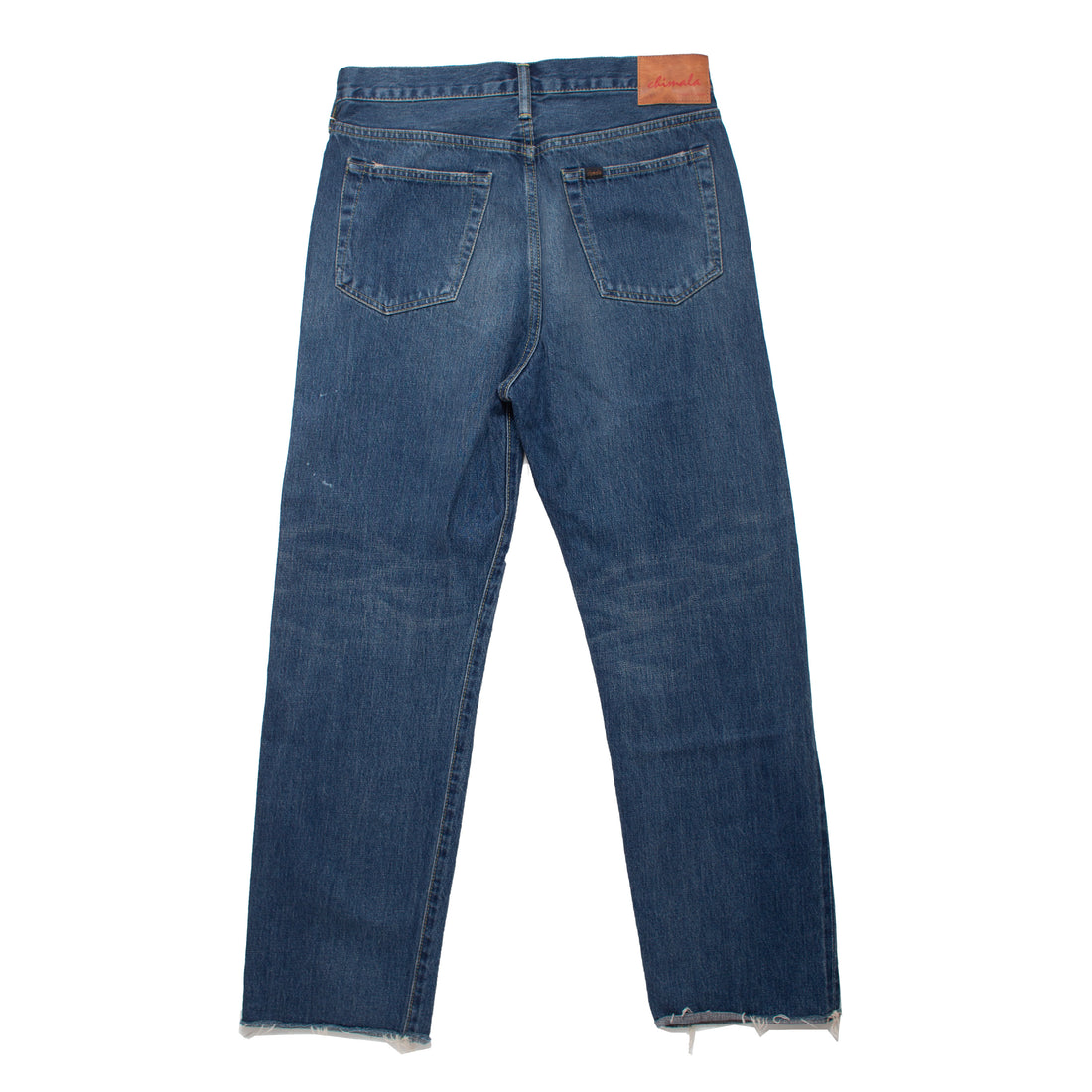 Chimala 13.5oz Selvedge Denim Used Ankle Cut in Vintage Dark – JUDITH