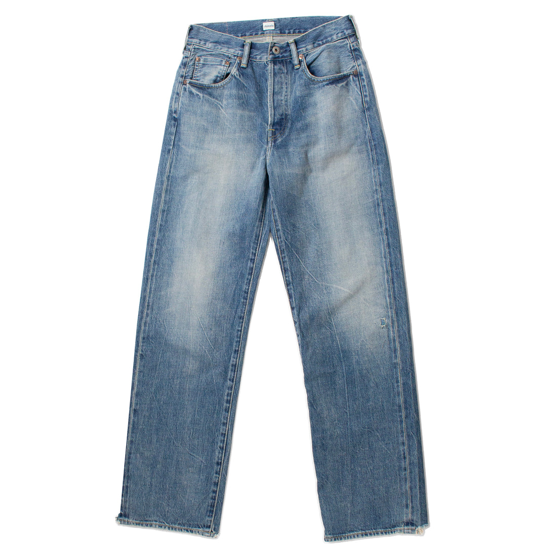 Chimala Unisex 13.5oz Selvedge Denim Straight Cut in Smoky Medium