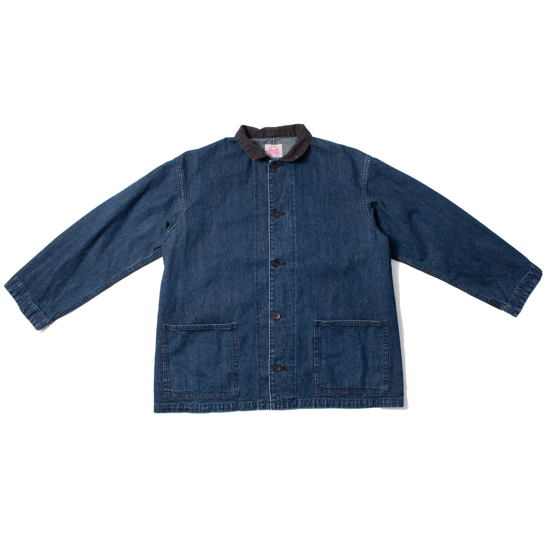 Chimala Unisex Amoskeag Selvedge Denim Chore Jacket in Dark Wash