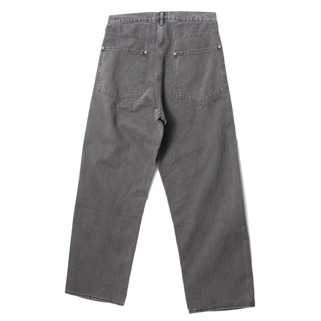 Chimala Unisex Rope Dyed Twill Waist Adjustable Pants in Charcoal
