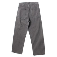 Chimala Unisex Rope Dyed Twill Waist Adjustable Pants in Charcoal