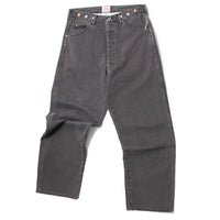 Chimala Unisex Rope Dyed Twill Waist Adjustable Pants in Charcoal