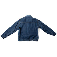 Chimala Unisex Amoskeag Selvedge Denim Short Jacket in Dark Wash
