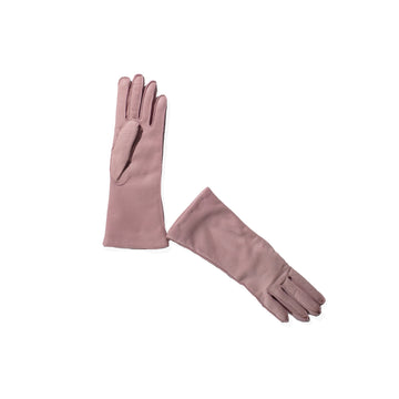 Clyde Raw Seam Classic Gloves in Rose