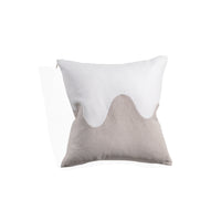 Correll Correll Medium Waves Pillow in Natural/White