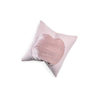 Correll Correll Velvet Circle Pillow in Rose