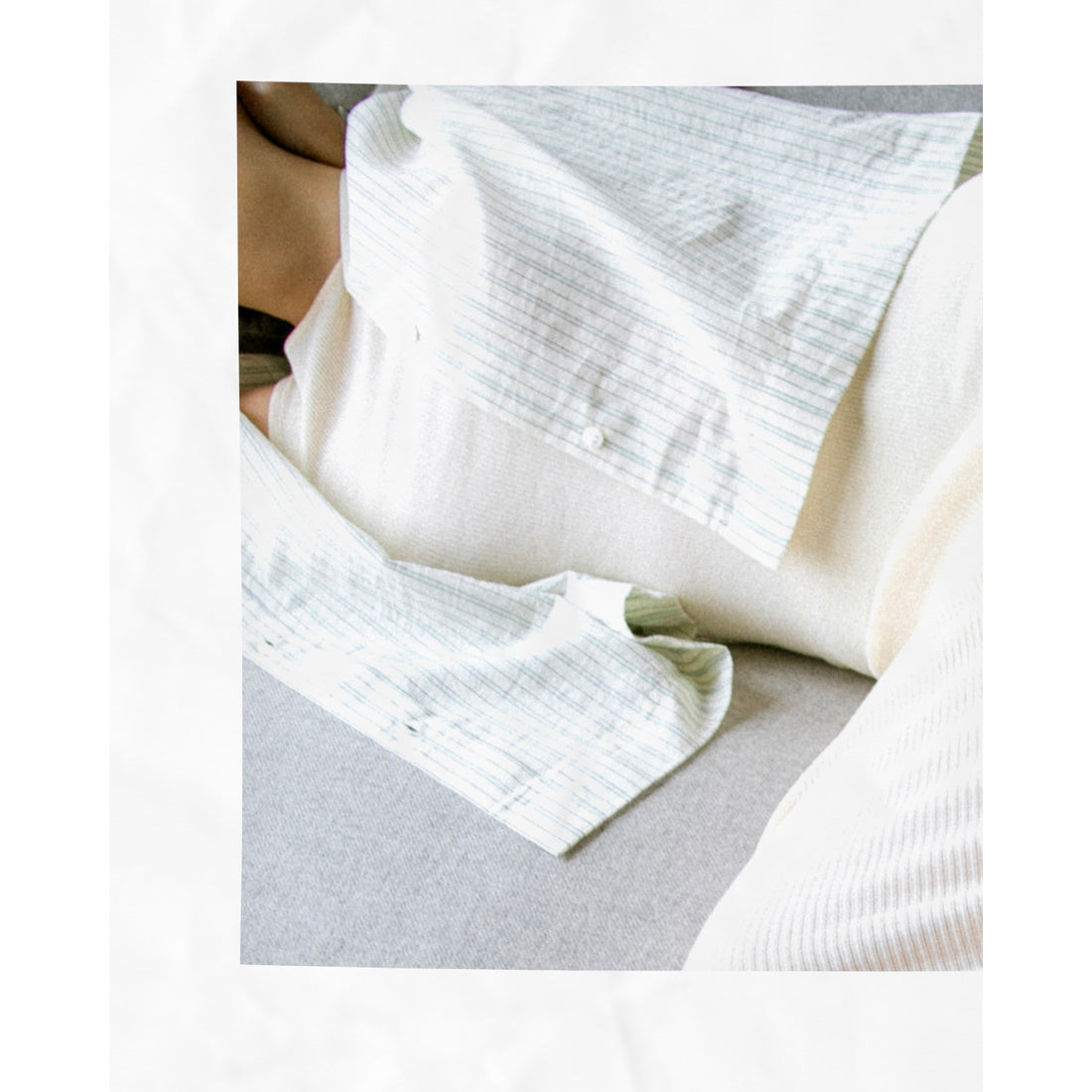 Studio Nicholson Merle Shirt in Parchment