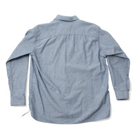 Dopple & Scent Chambray Work Shirt in Blue