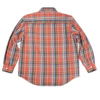 Dopple & Scent Dobby Vintage Check Shirt in Red