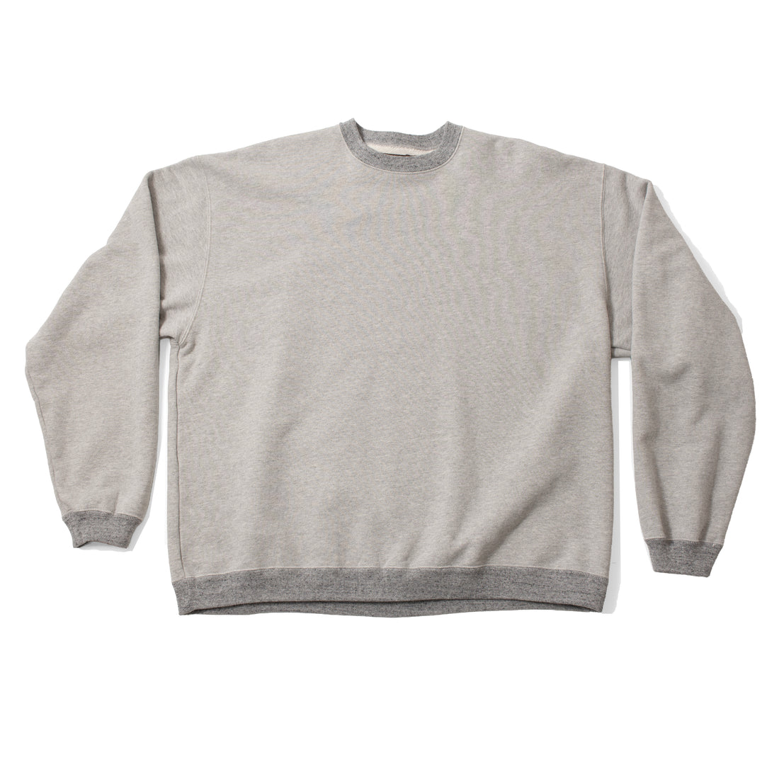 Dopple & Scent French Terry Crewneck Sweatshirt in Gray
