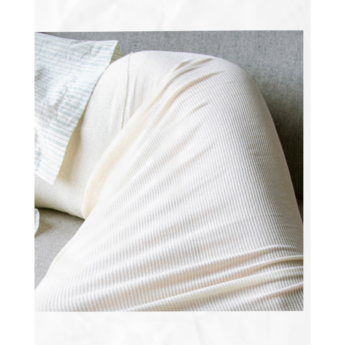 Sayaka Davis Rib Skirt in Peach