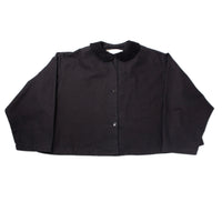 Eleph Ange Coat Short in Black