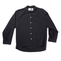 Eleph Egg Blouse in Black Cotton