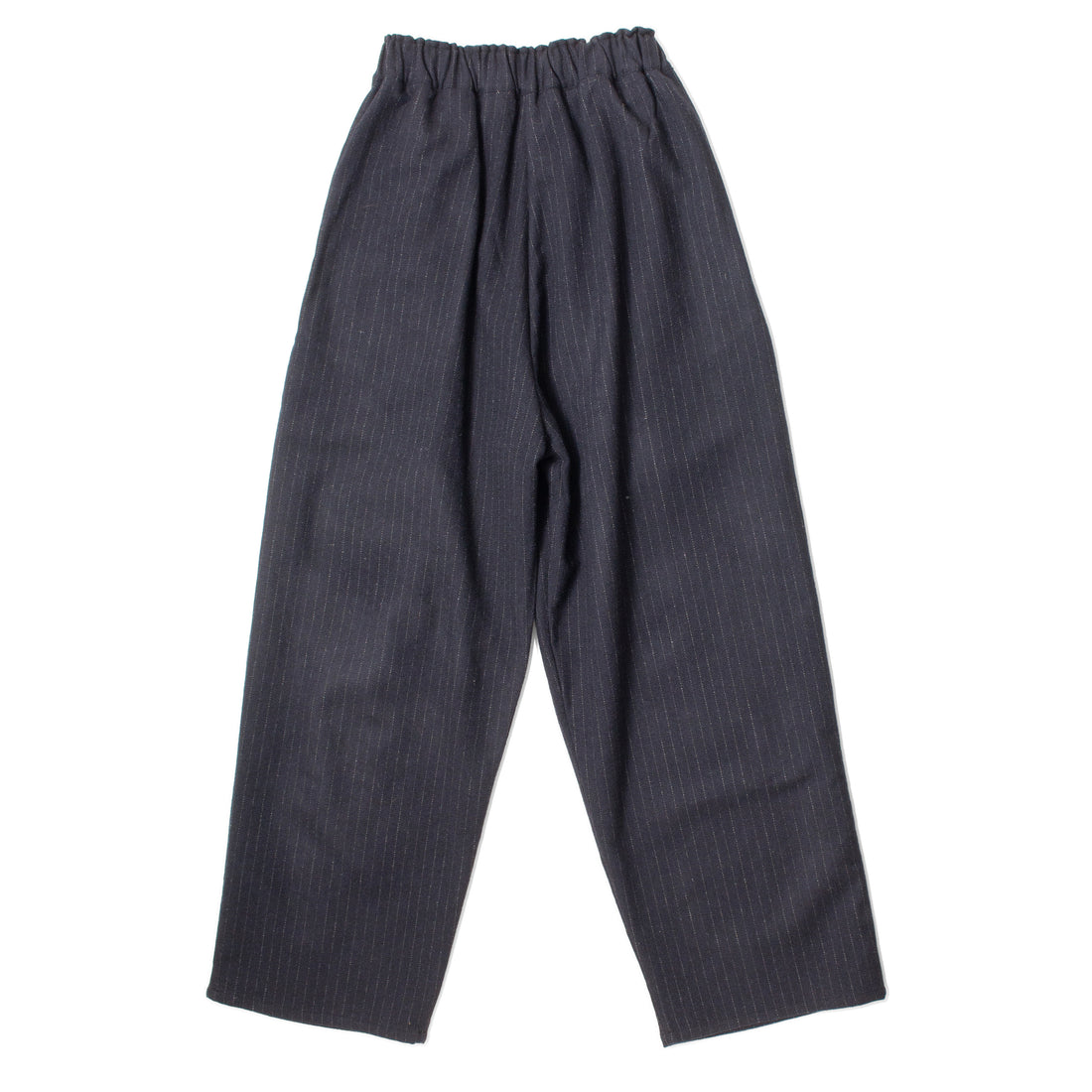 Eleph Luce Trouser in Black Pinstripe