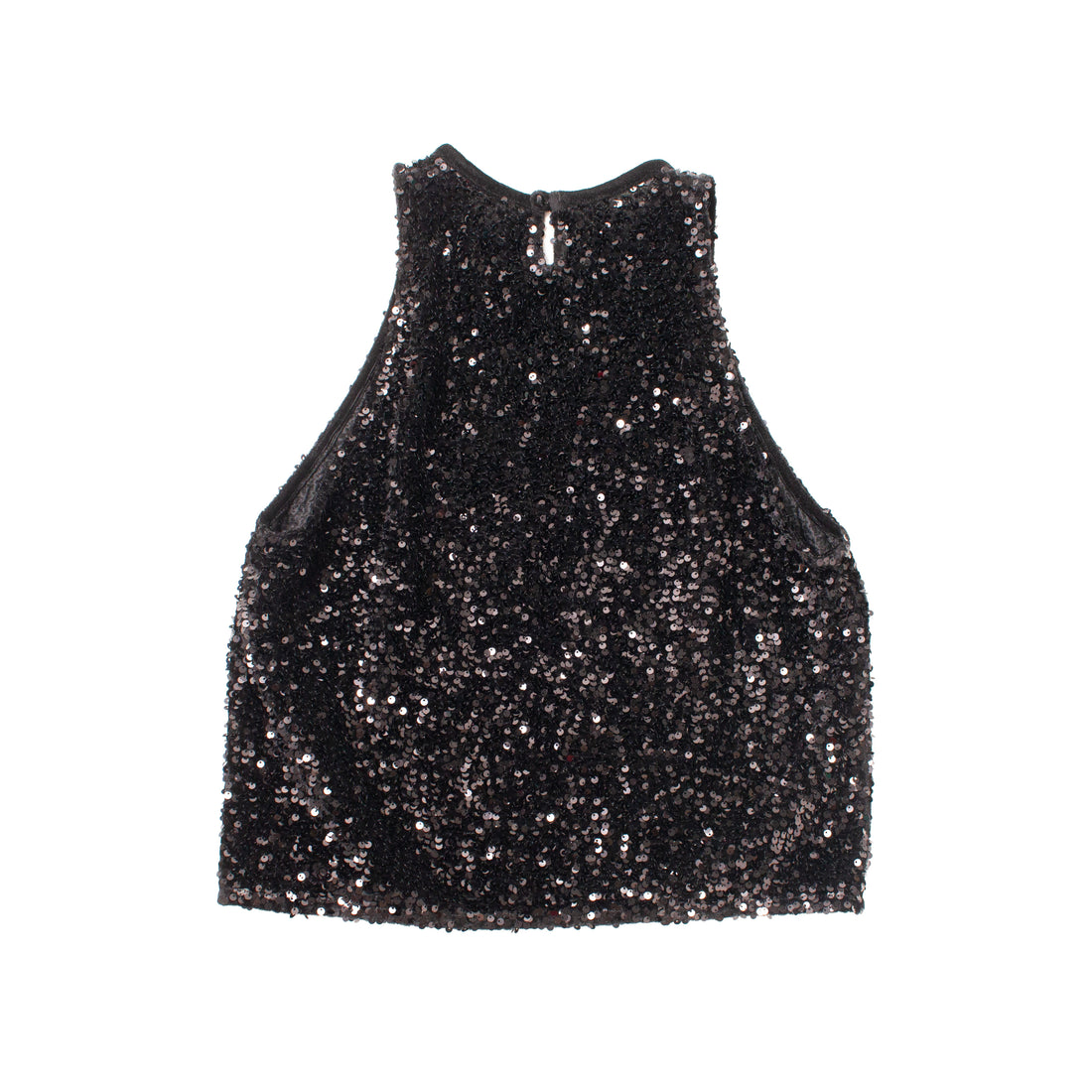 Eleph Marie Tank in Black Shine
