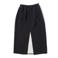 Eleph Simple Skirt in Black Dot