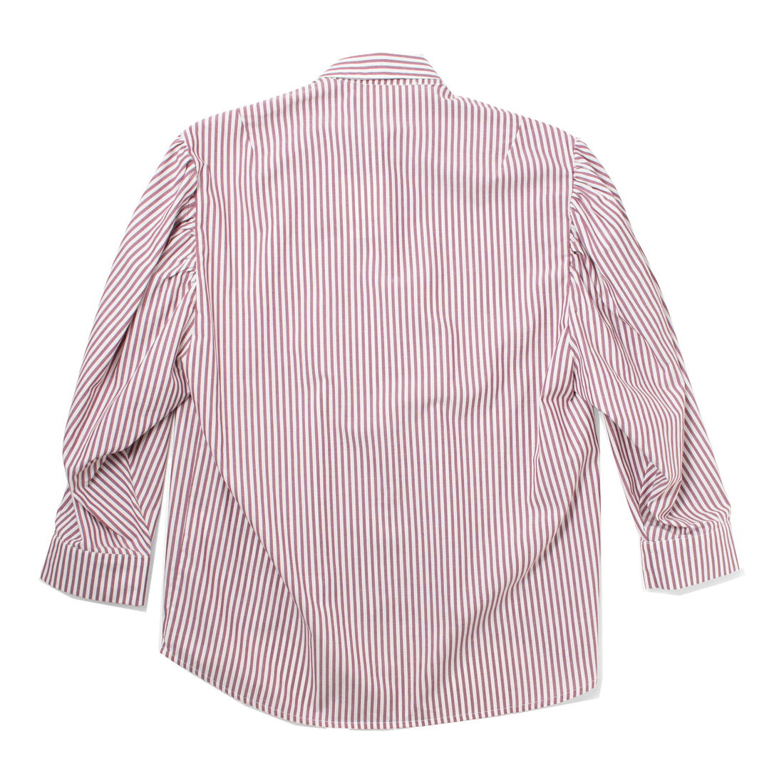 Eleph Tie Shirt in Burgundy Stripe