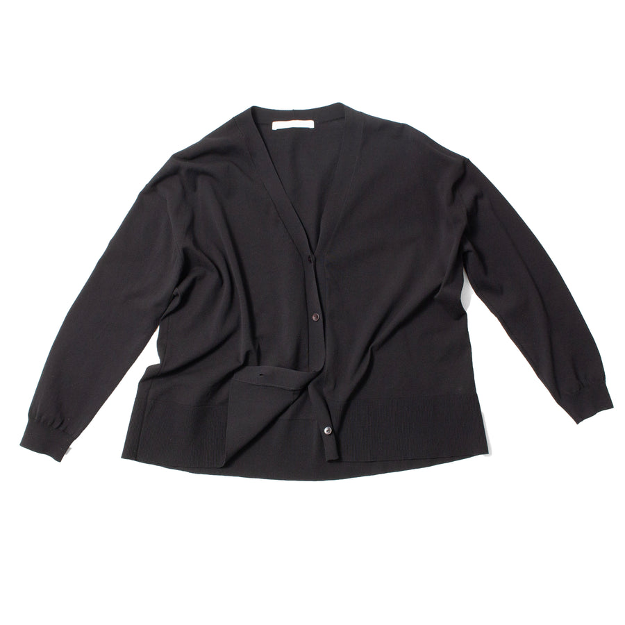 Evam Eva Cotton Cardigan in Sumi – JUDITH