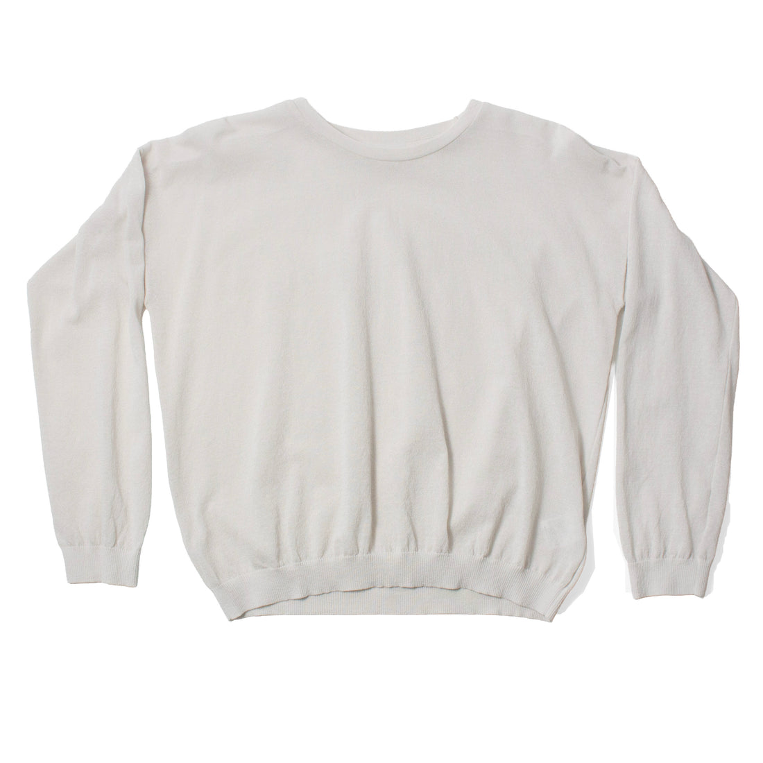 Evam Eva Cotton Pullover in Antique White